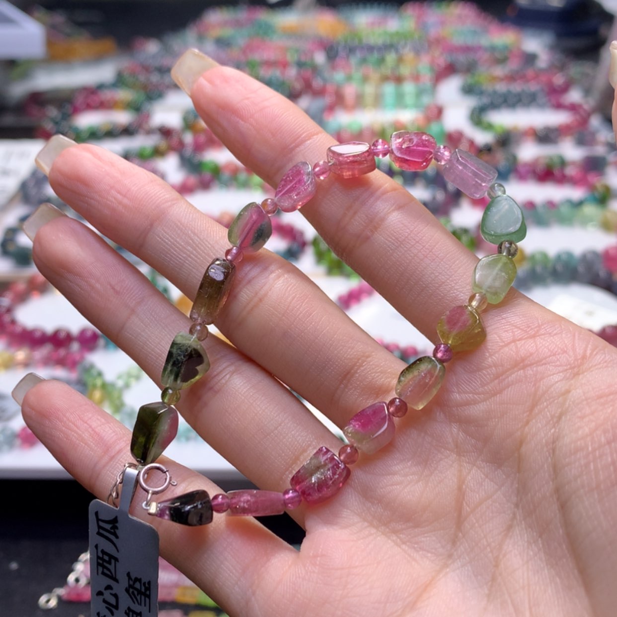 【闪购商品】未镶嵌手串碧玺