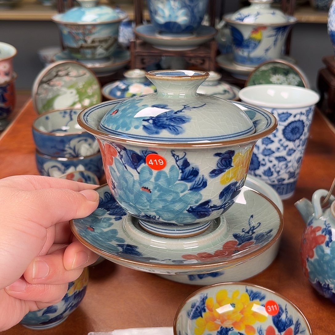 杯盖碗景德镇陶瓷