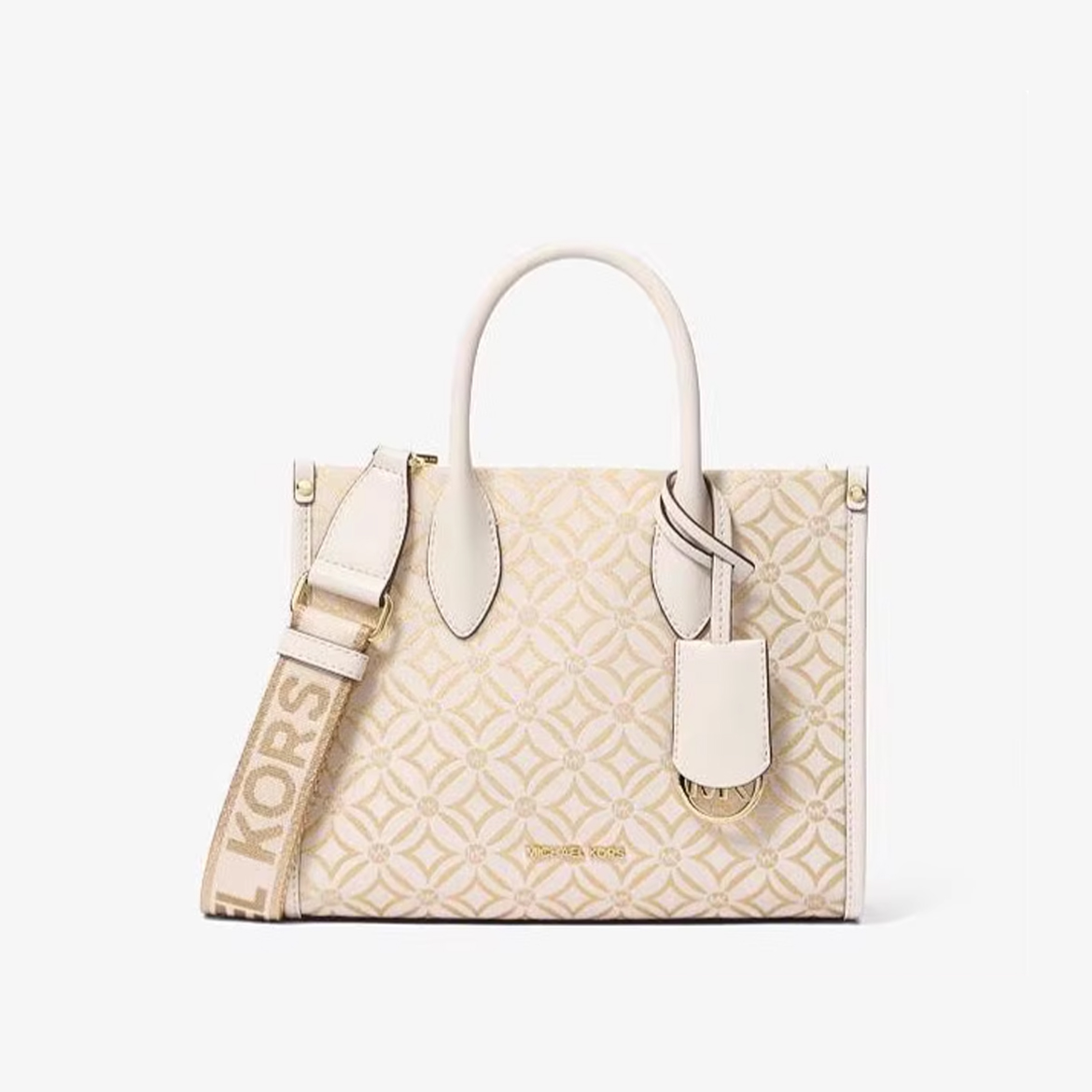 MICHAEL KORS/迈克高仕 MK mirella托特斜挎包铜钱印花24.5*19*9