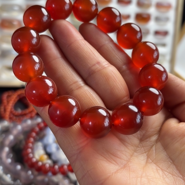 玛瑙/玉髓未镶嵌手链