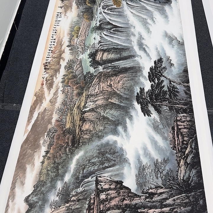 中***司国画国画作品宣纸纯手绘