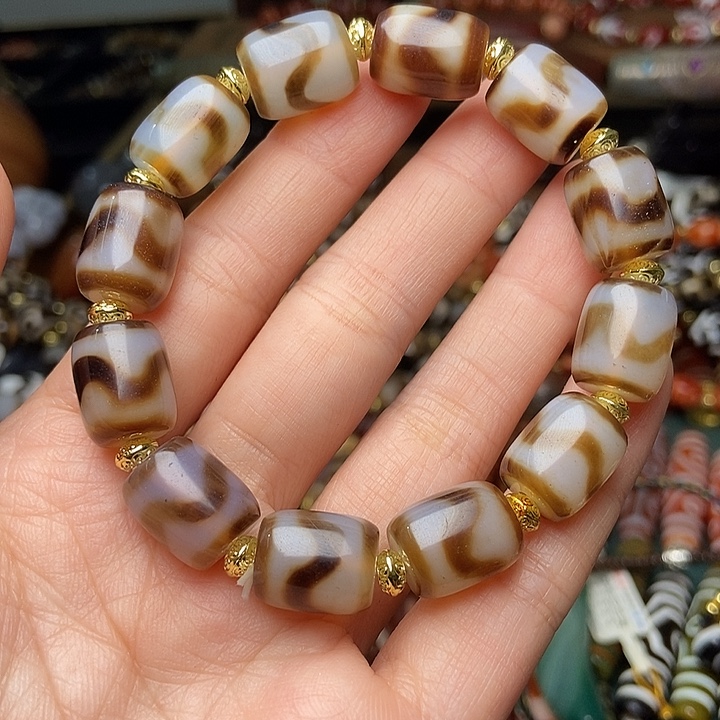 玛瑙/玉髓未镶嵌手链