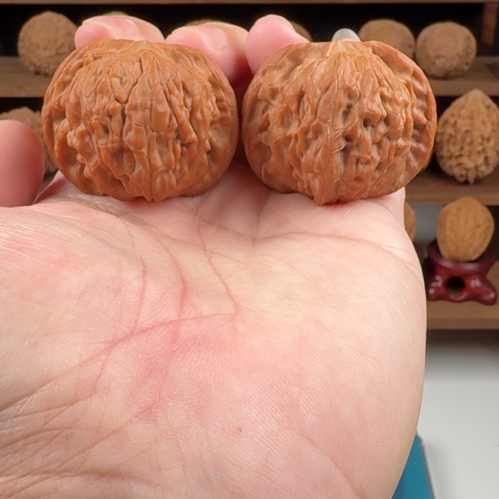 文玩核桃吊坠磨盘43/39/34