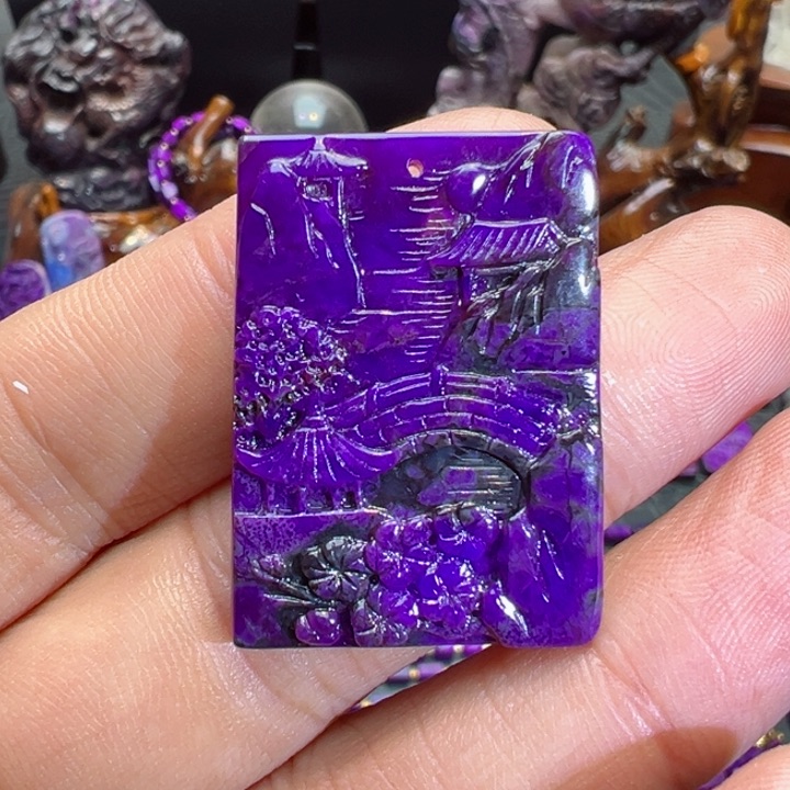 苏纪石（舒俱来）吊坠未镶嵌