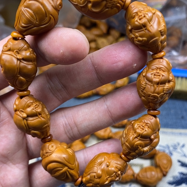 橄榄核手串/手链橄榄核雕工艺手串