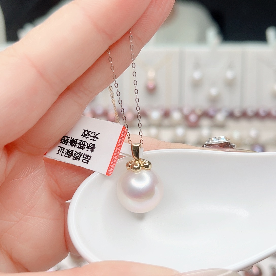 吊坠(赠链)淡水珍珠合金