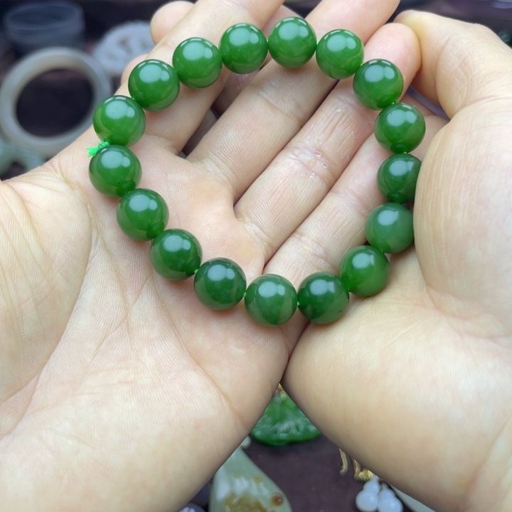 和田玉手链未镶嵌