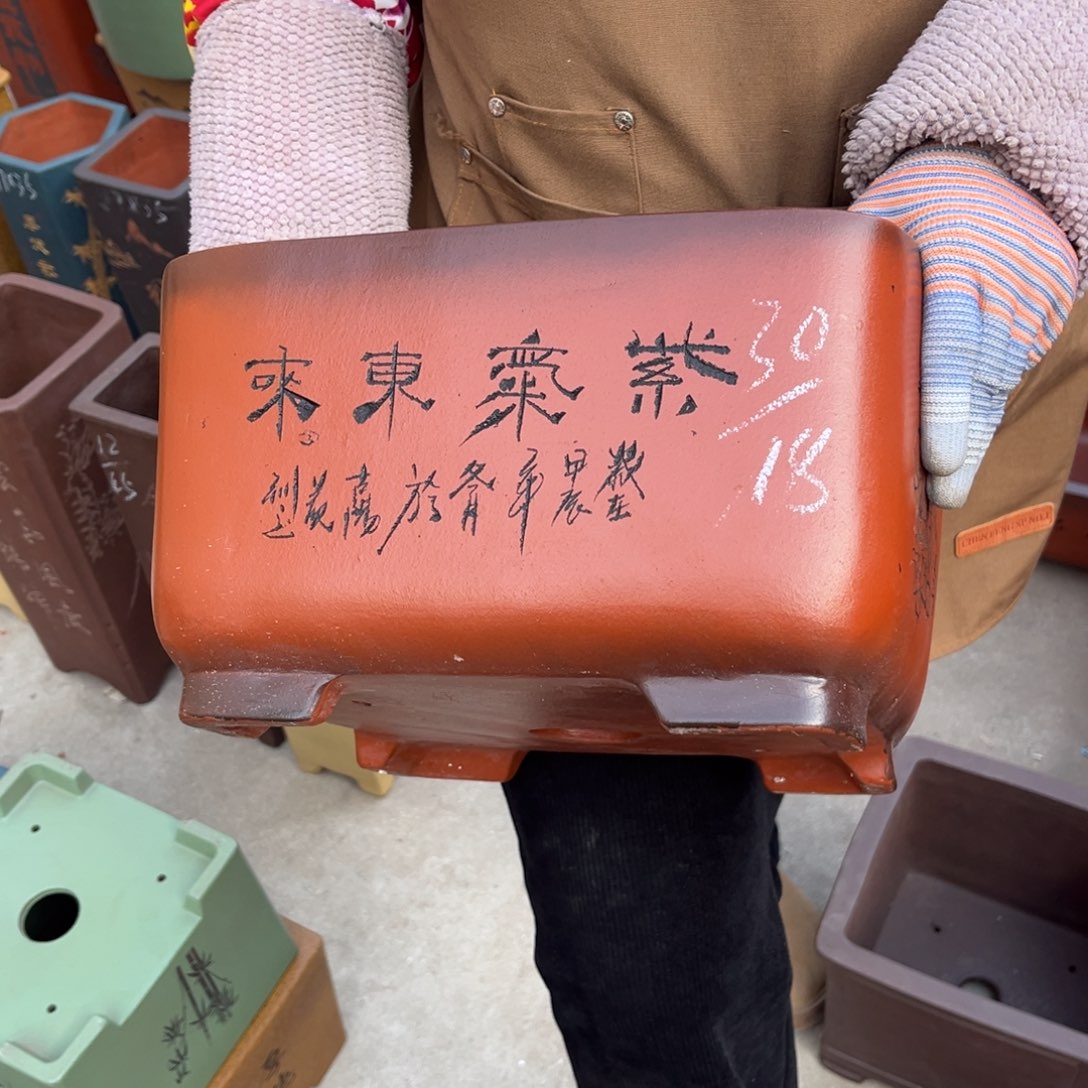 紫砂花盆盆景艺术