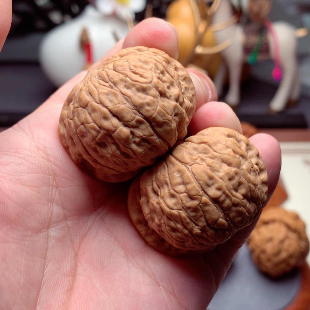 文玩核桃把件，*夜明珠全品  1号