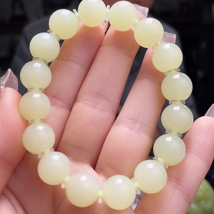 和田玉手链未镶嵌