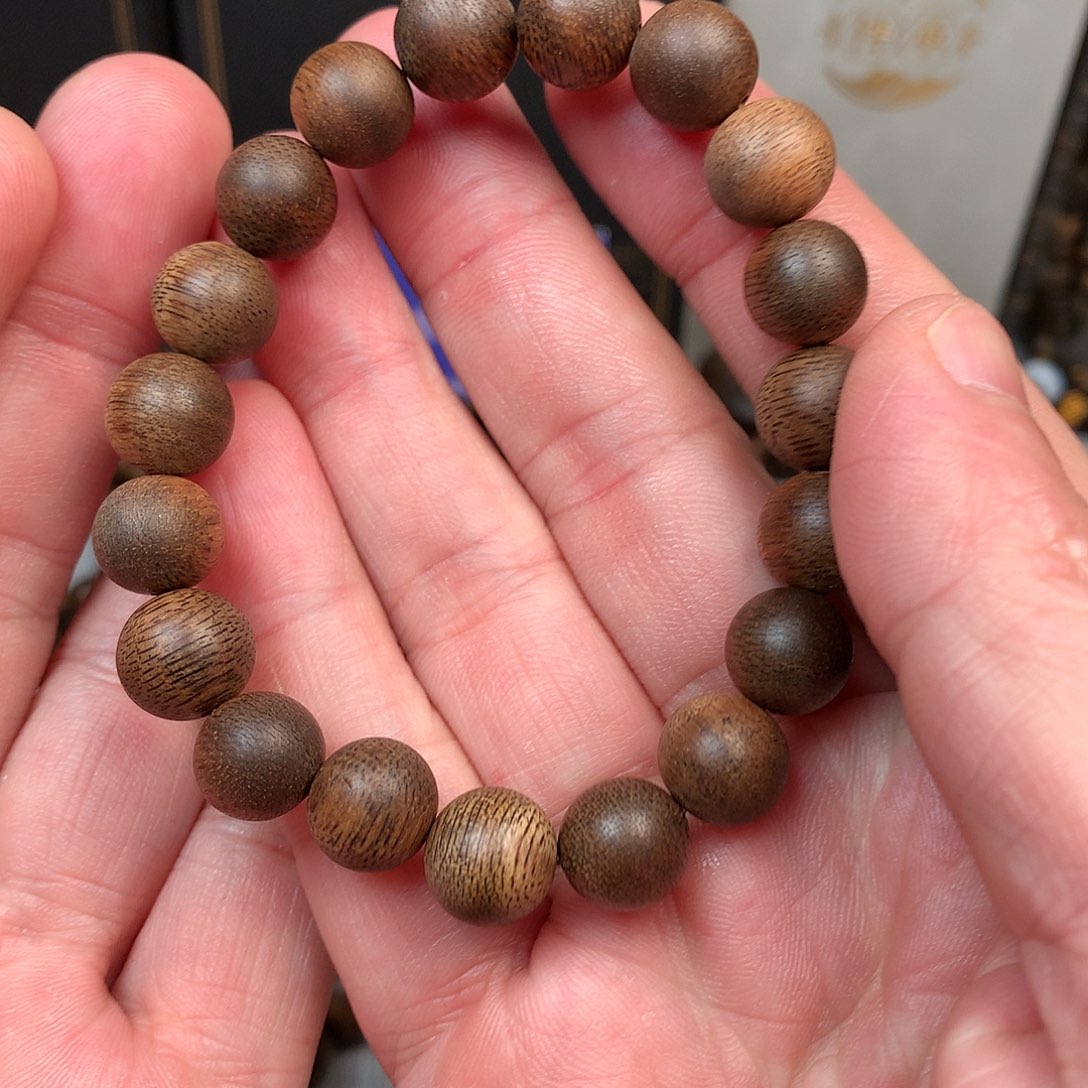 沉香手串越南芽庄白棋