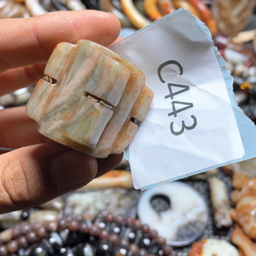 和田玉（糖玉）挂件未镶嵌