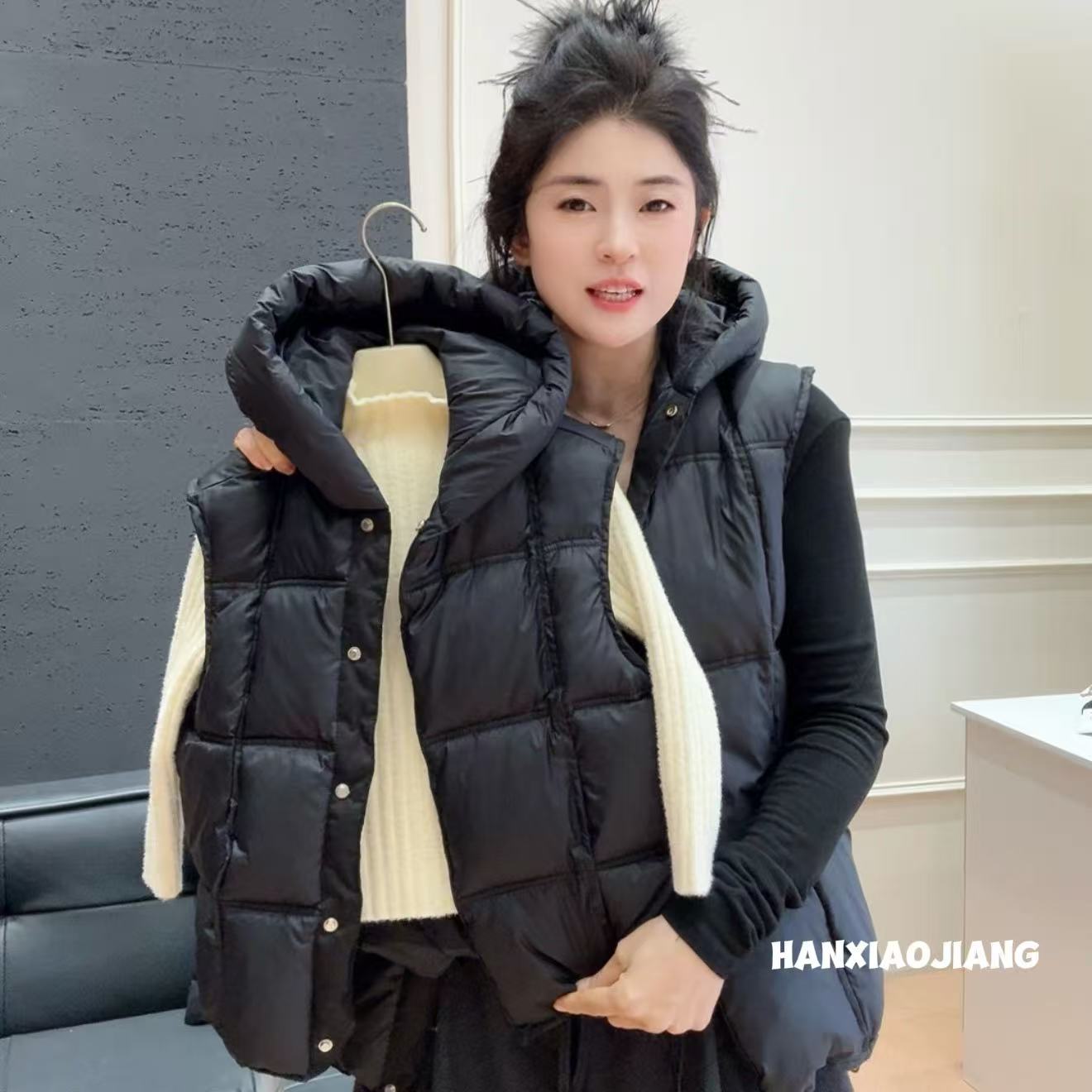 91248【炸街风】云朵超轻马甲女童