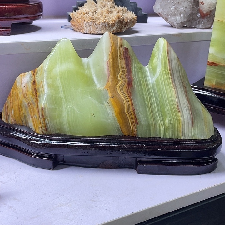 石材天然家居摆件装饰