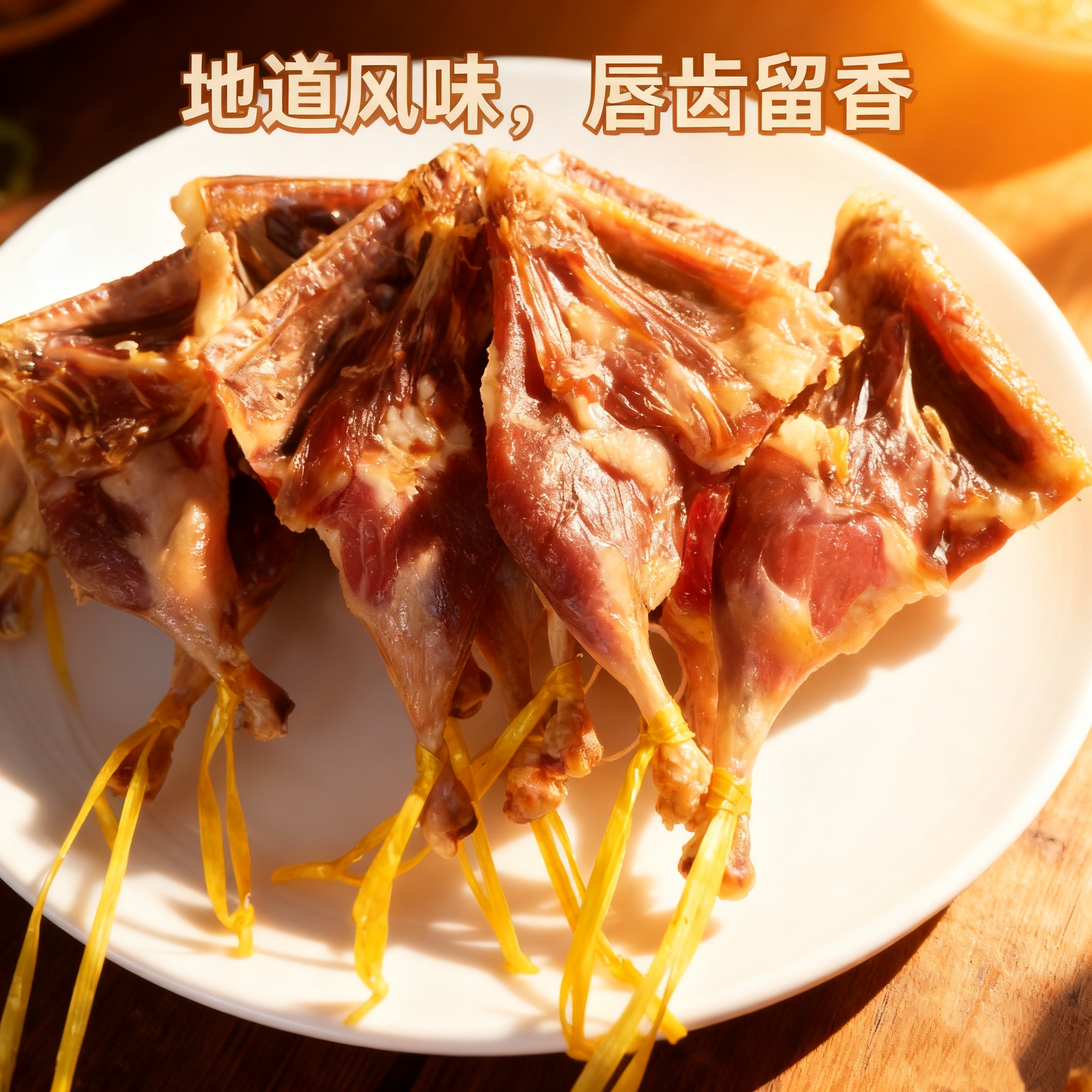 【拍10个送2个】风干腊鸭腿安徽六安家乡特产正宗干货咸货年货正宗