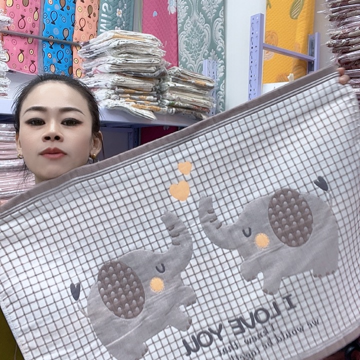 棉咖色小飞象纯棉