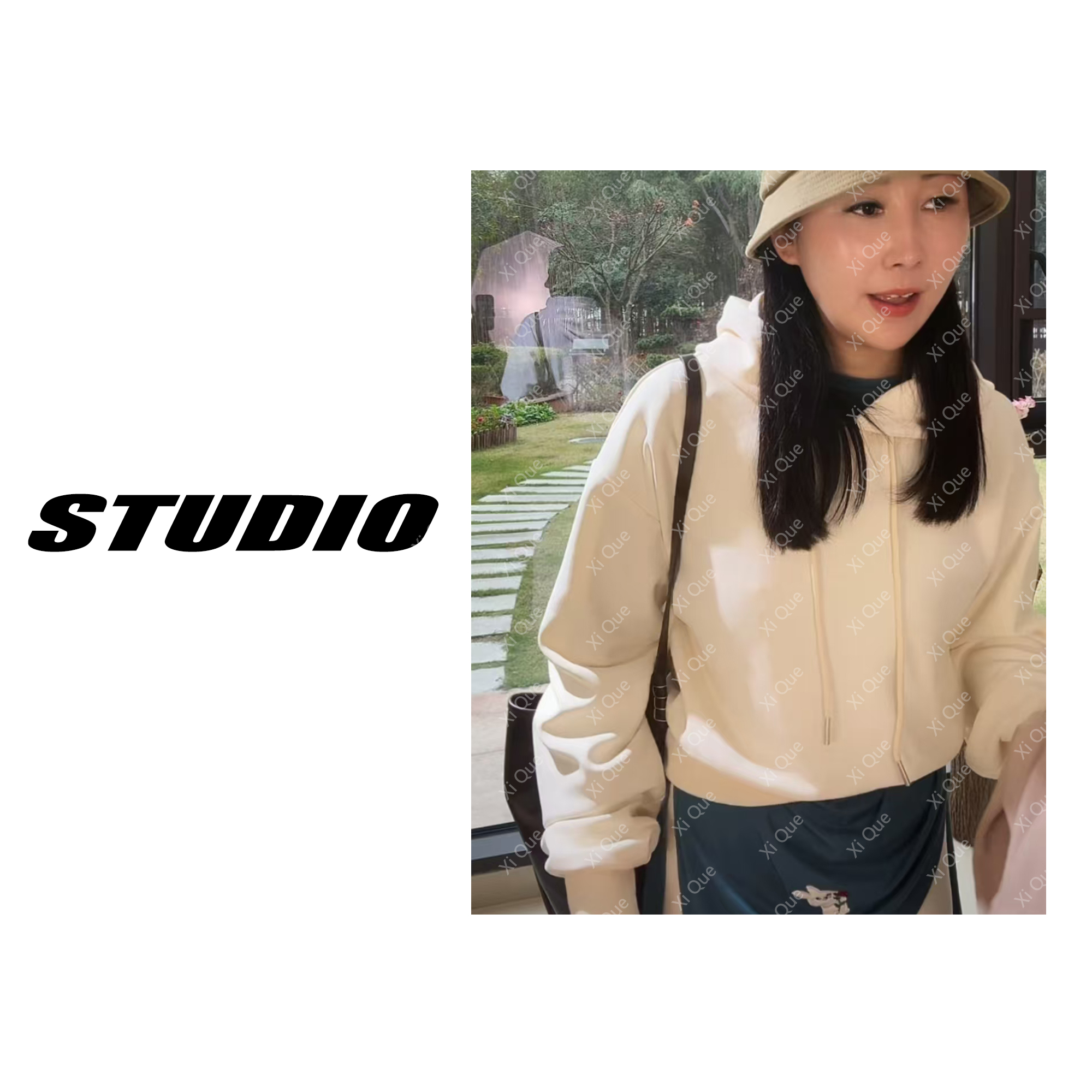 晚香卫衣帽衫 设计师款