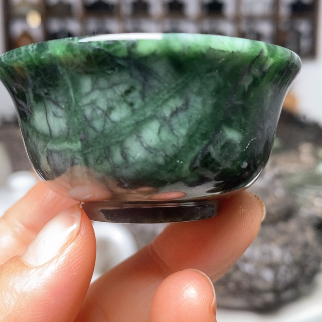 藏玉药王石福利款翻边杯35cc