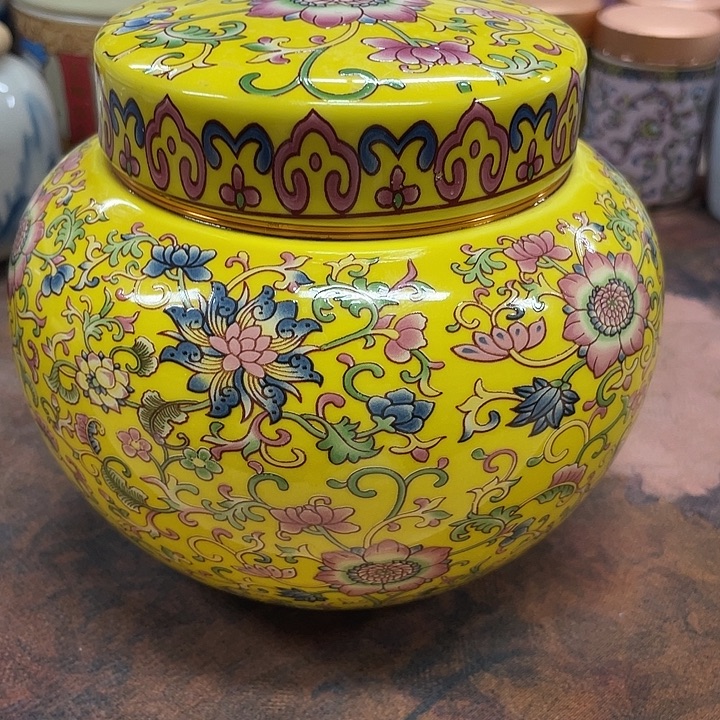 陶瓷罐茶叶罐密封罐储物罐