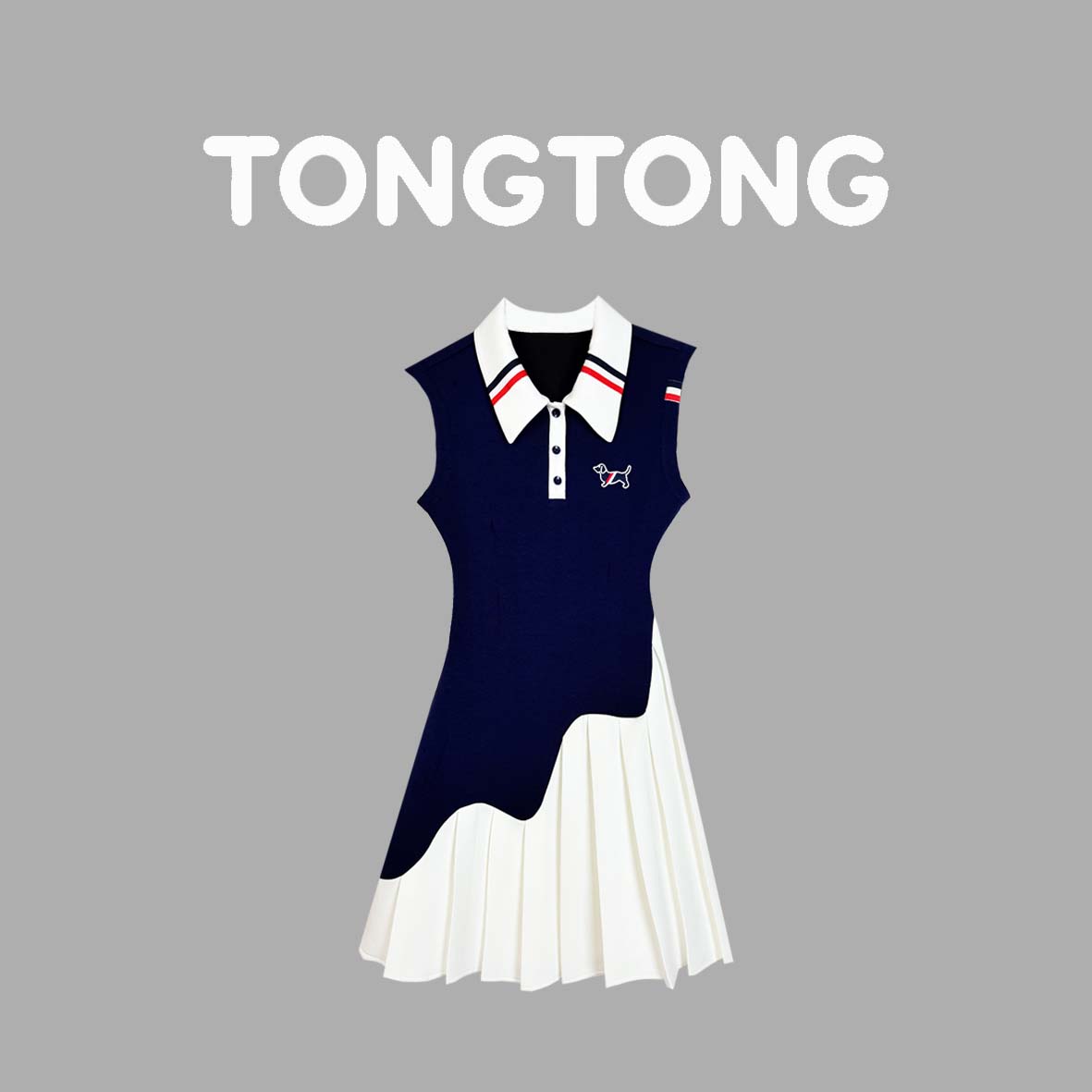 【圆圆】时尚显瘦气质轻奢百搭修身潮流连衣裙GGZ-133