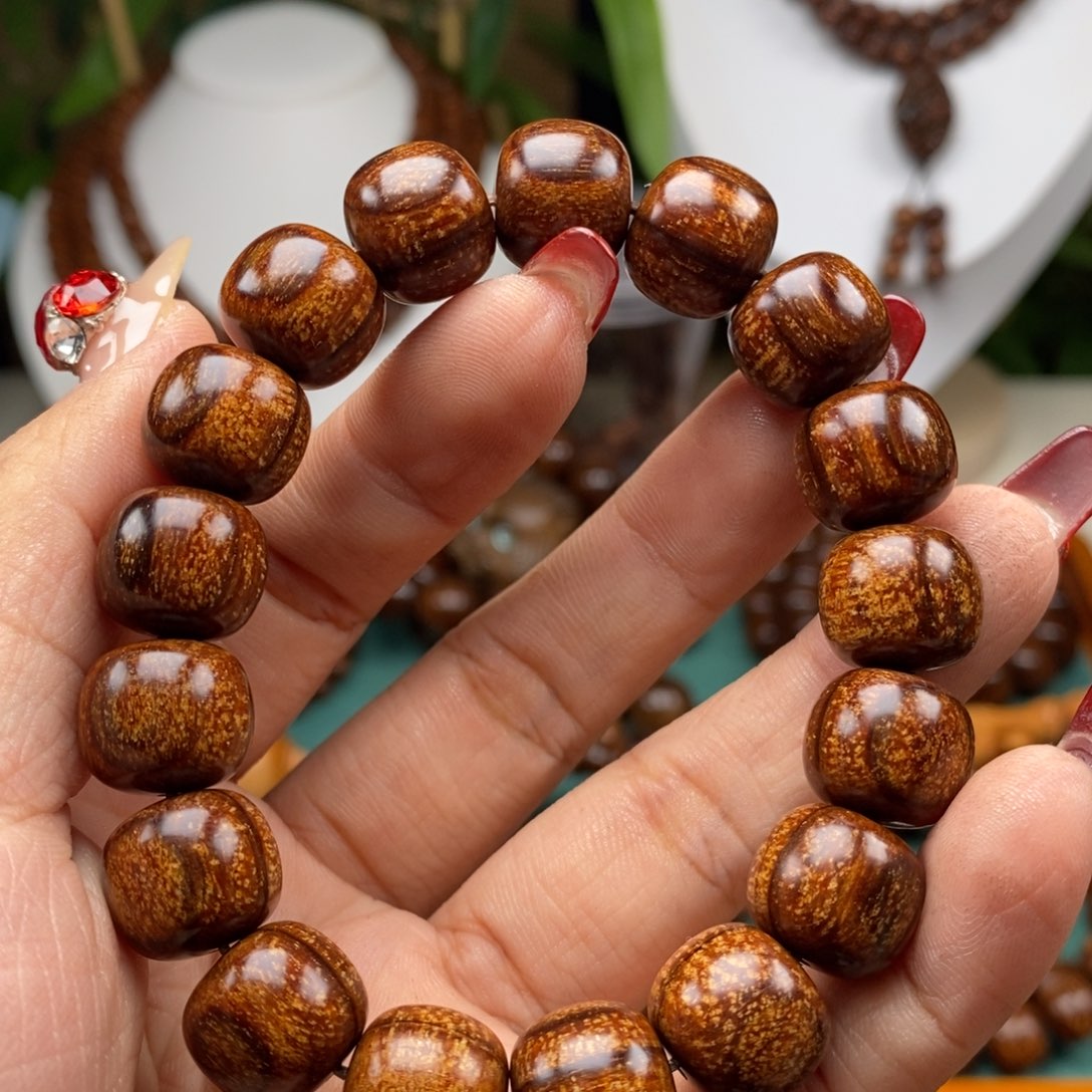 贡木手串/手链贡木1213爆龙火焰龙天眼