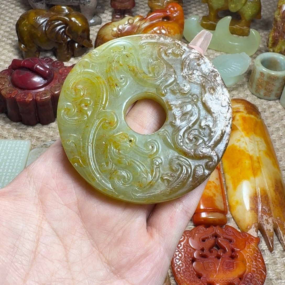 吊坠白玉菩提挂件