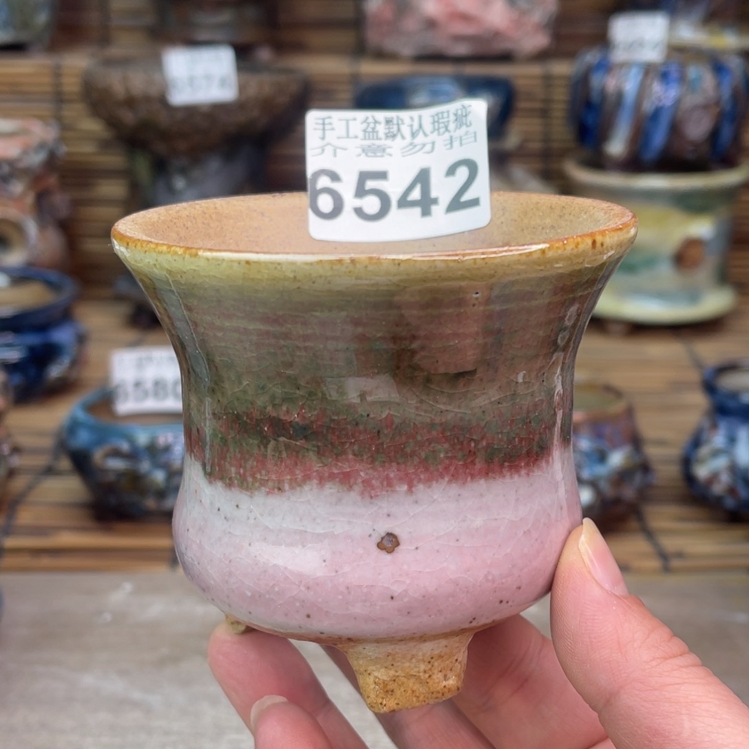 手工花盆默认瑕疵完美者勿拍