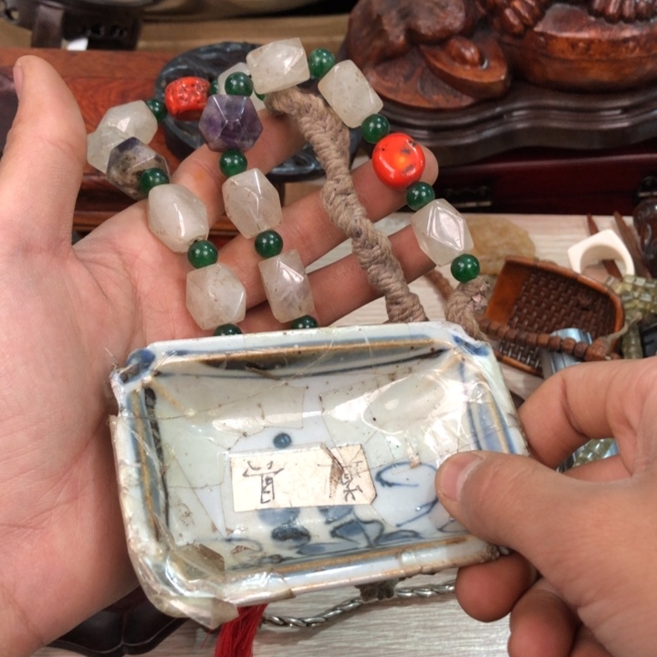 陶瓷孤品单件车里拍