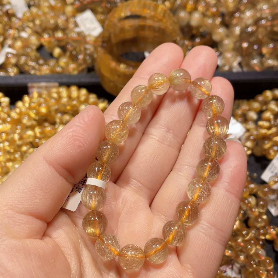 水晶手链未镶嵌天然水晶手链