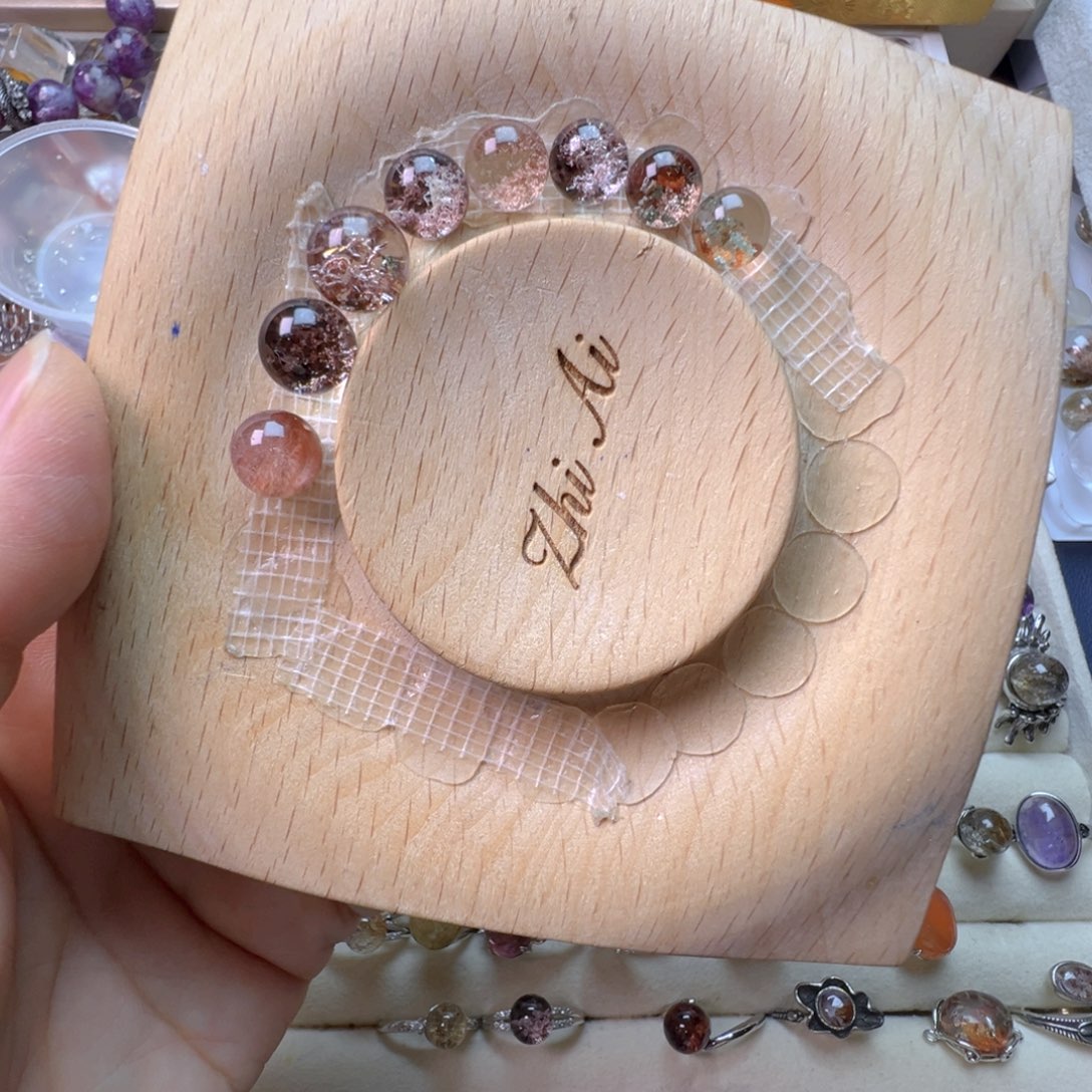 南***瓜银S925镶嵌手链水晶