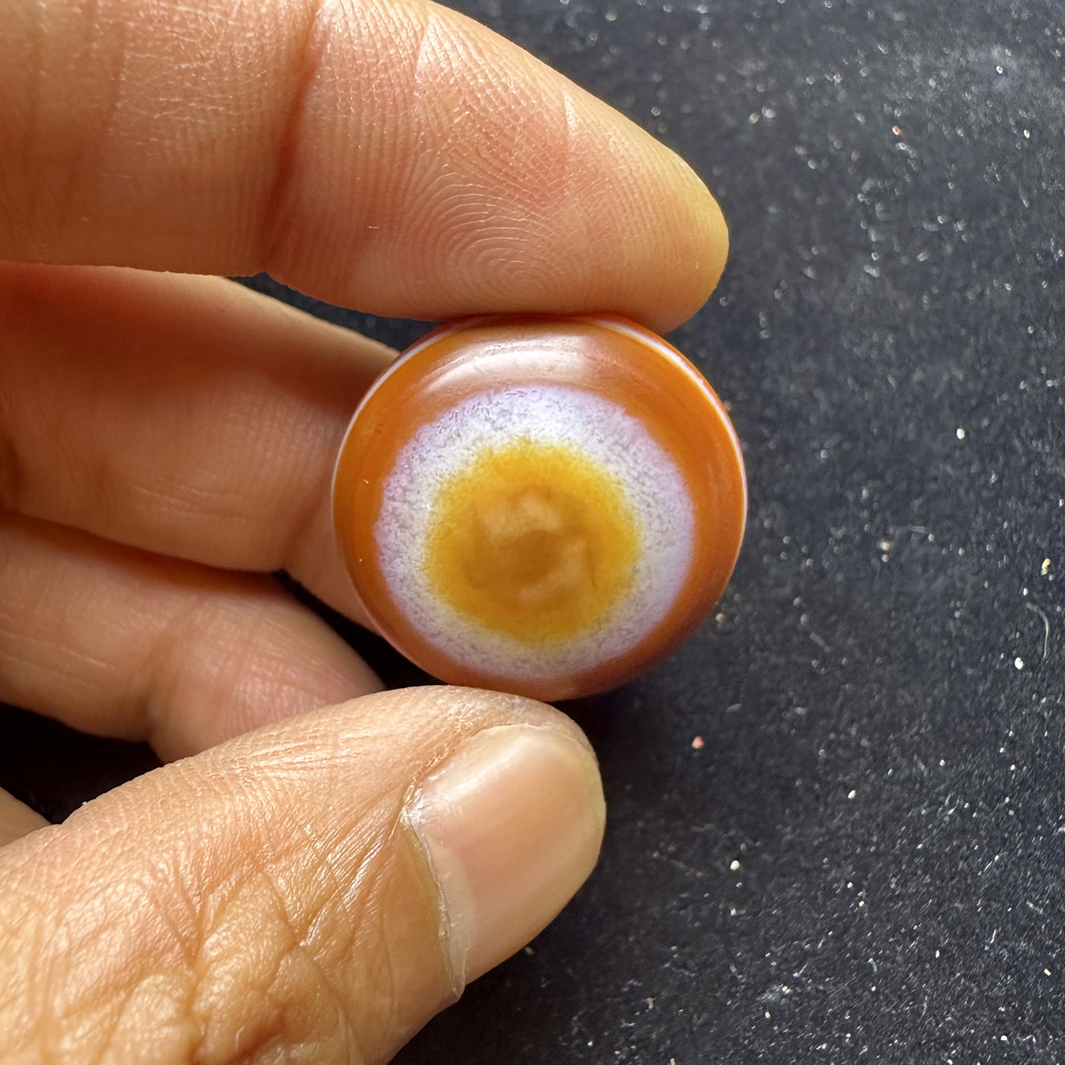 玛瑙板珠品相完整