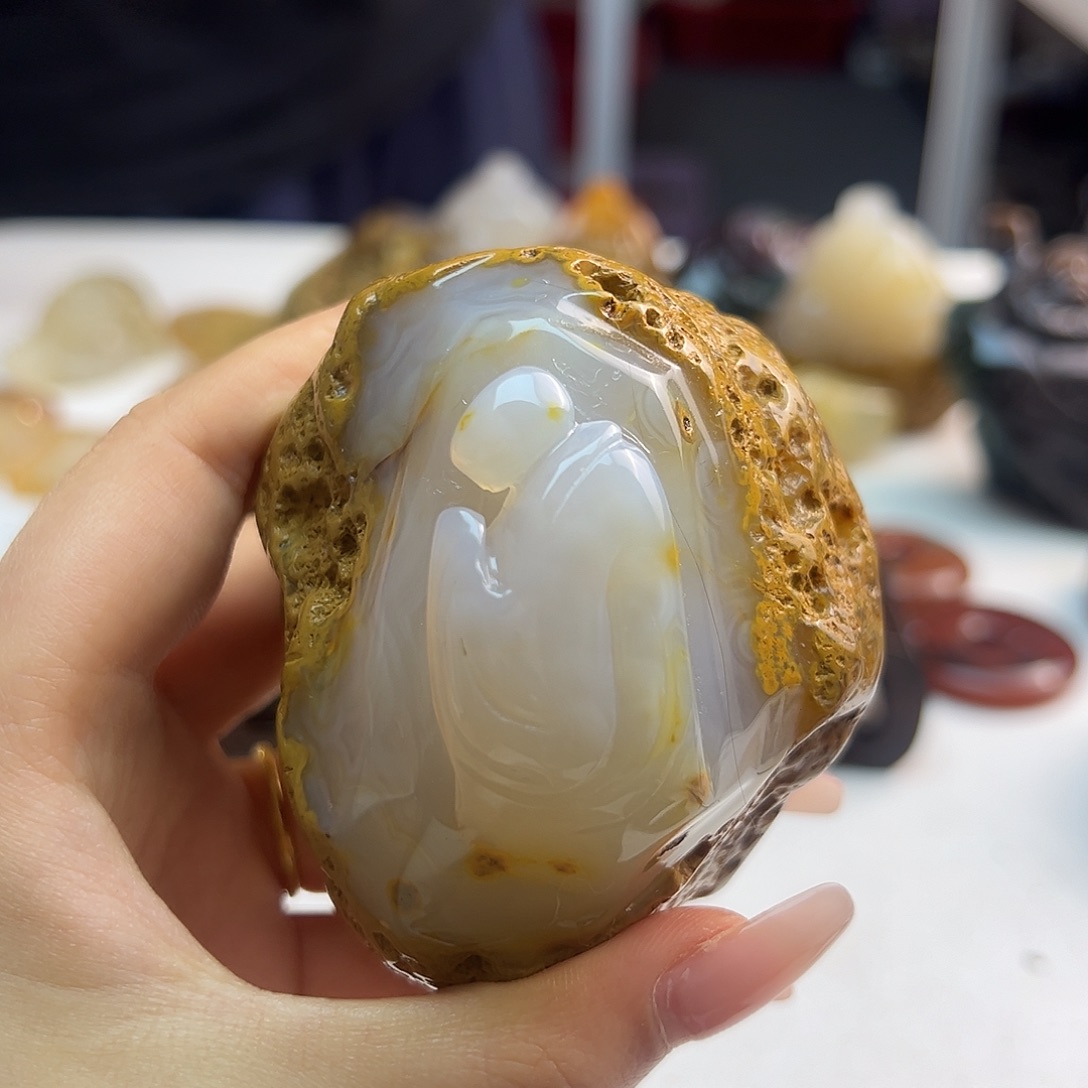 玛瑙/玉髓未镶嵌颈饰