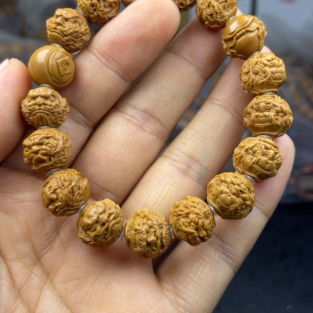 猴头核桃手串C*?这种现象