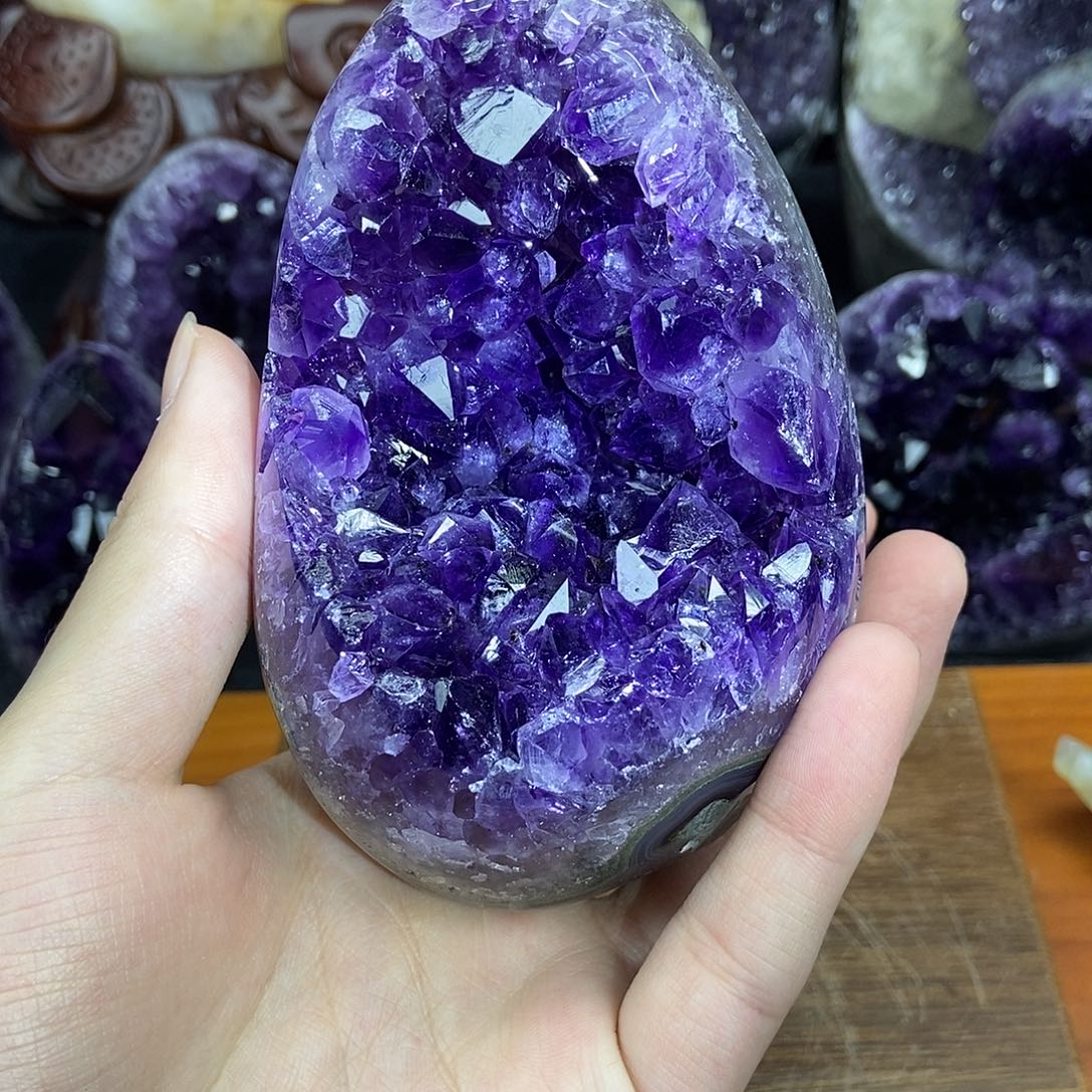 大型摆件（非配饰）紫晶未镶嵌