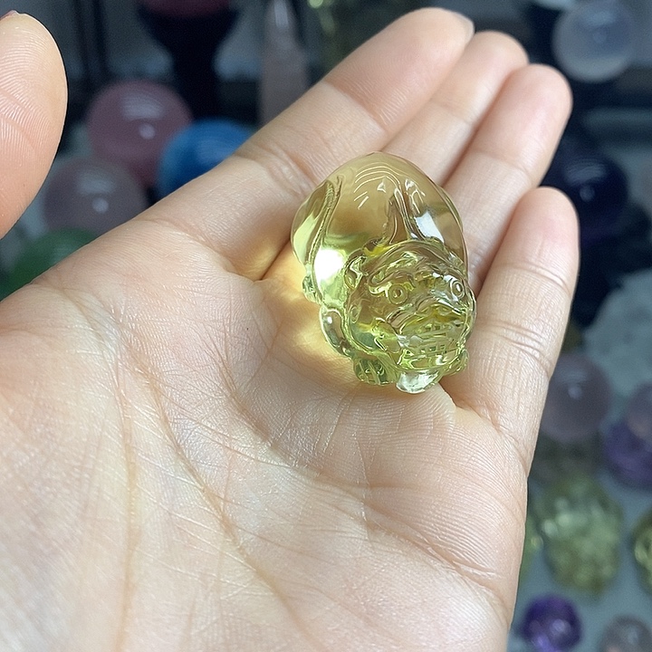 水晶摆件未镶嵌吊坠