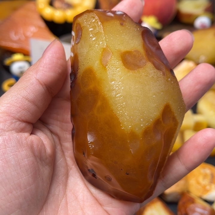 未镶嵌定制蜜蜡安*蜜蜡定制