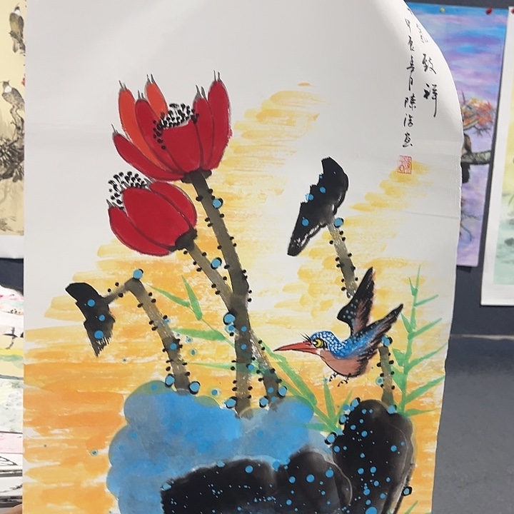 客厅客厅年画年画