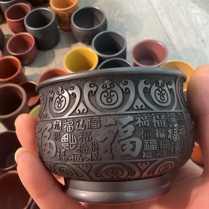 茶杯紫砂全手工制作工艺