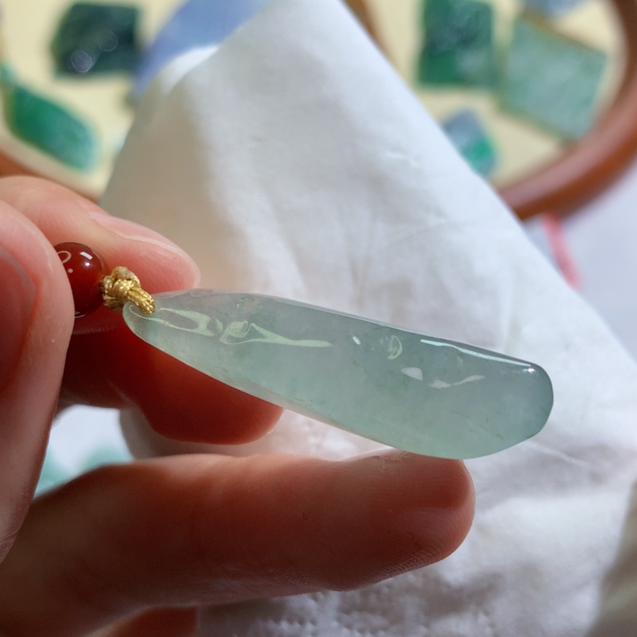 【闪购商品】翡翠吊坠(不含链)未镶嵌 1539