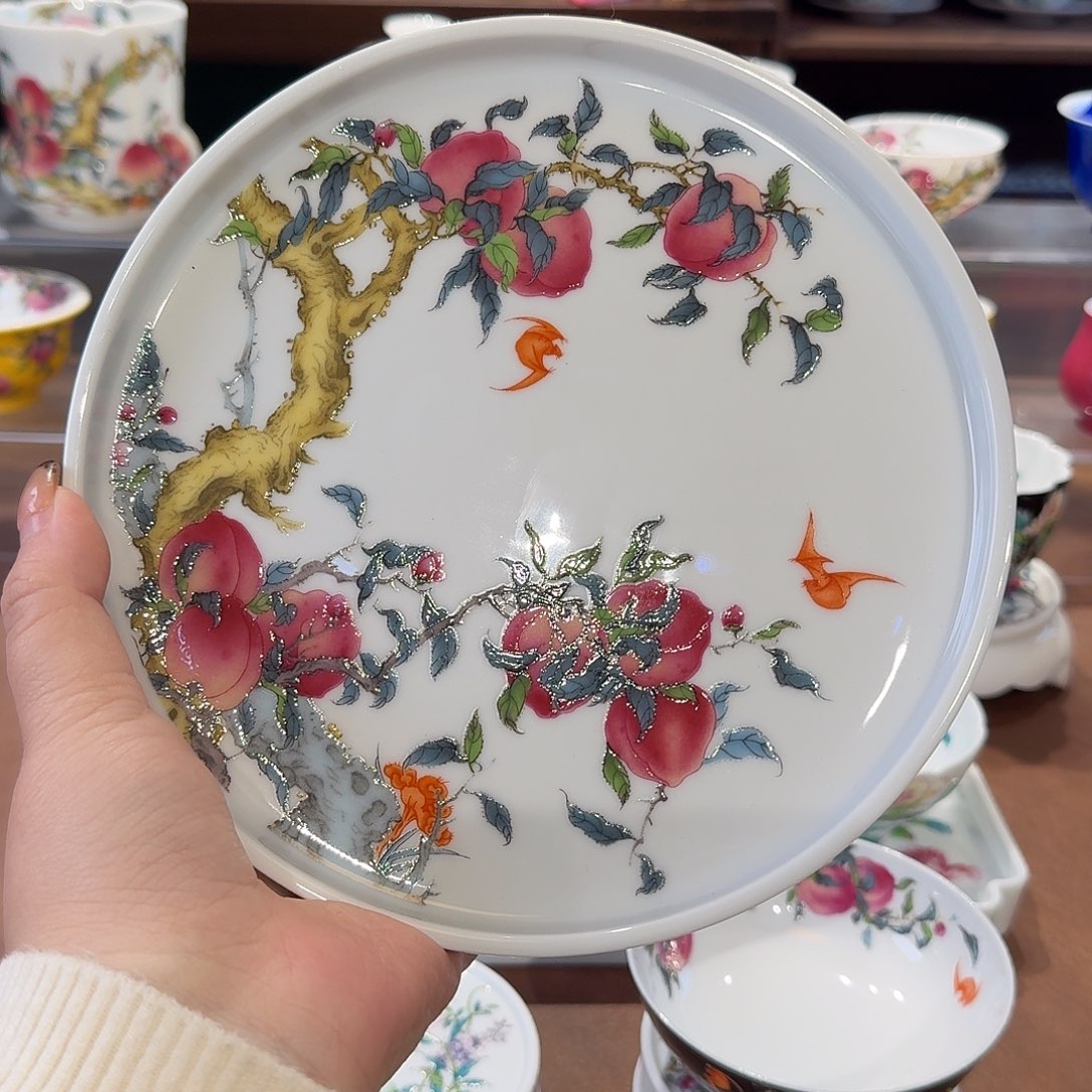 珐琅彩主人杯茶具茶具茶具