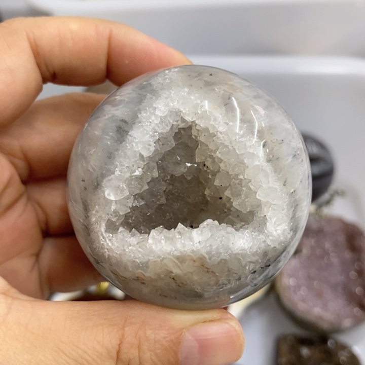 珠宝半成品紫晶未镶嵌