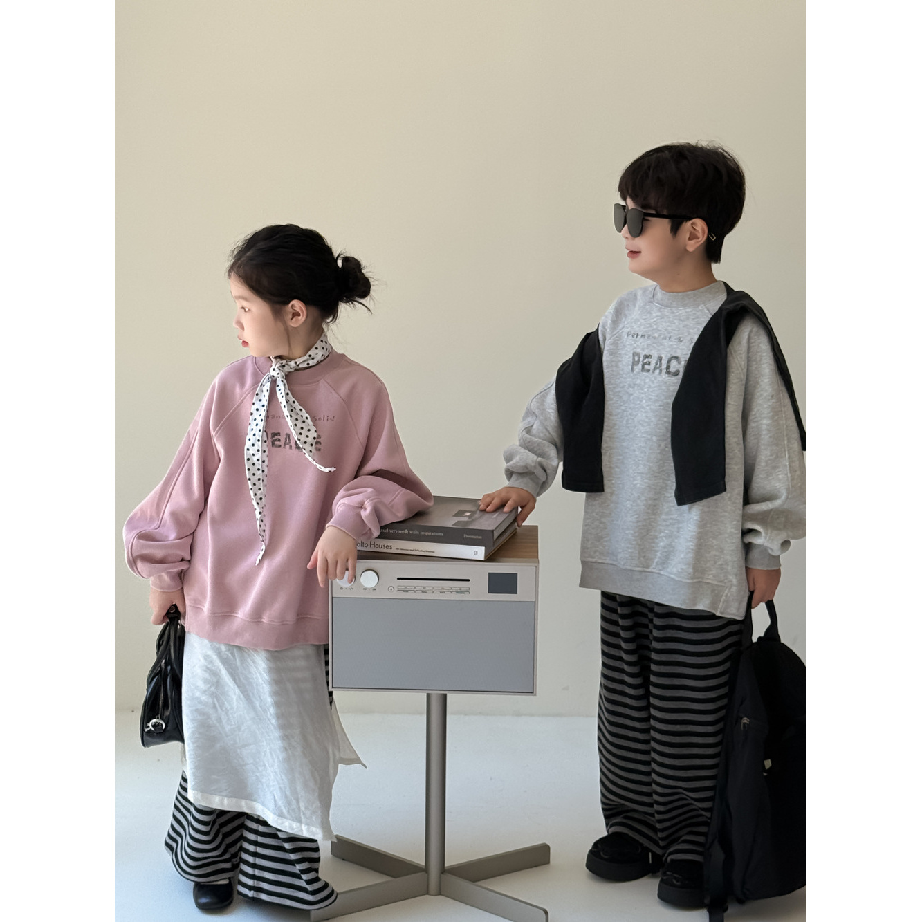 儿童童装女童秋季韩版休闲宽松洋气时尚百搭卫衣2025秋季中小童3