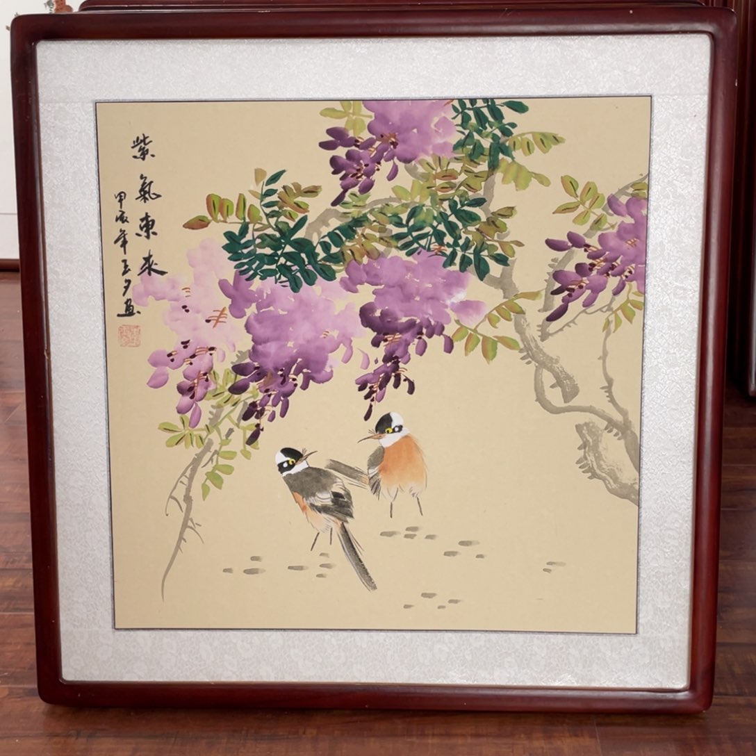国画带框尺寸63*63厘米