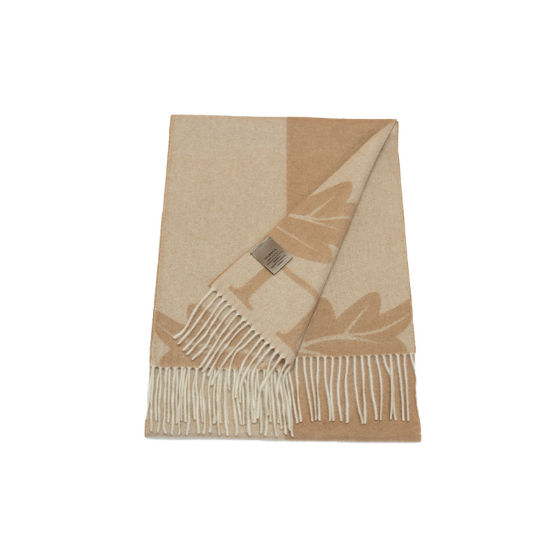 恩圣围合高品质绵羊毛100百搭高级实用氛围披肩简单干净冬季围巾