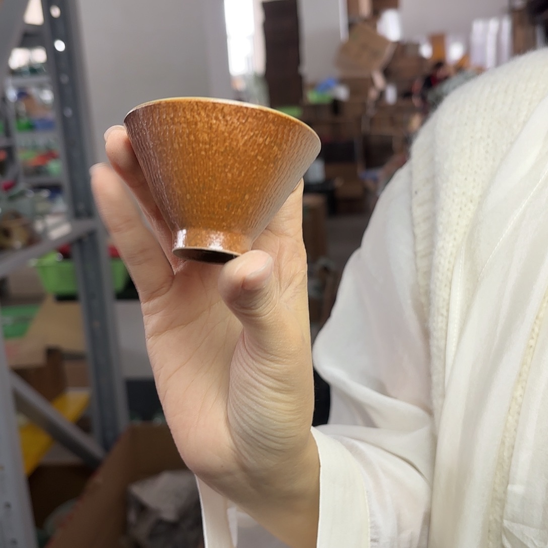 龙泉云间青瓷小米茶器