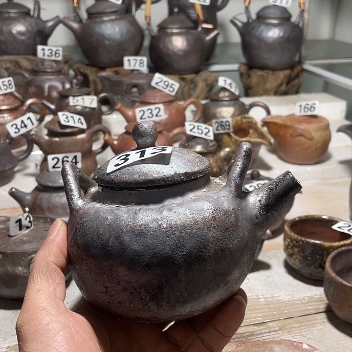 纯手工柴烧茶具精品