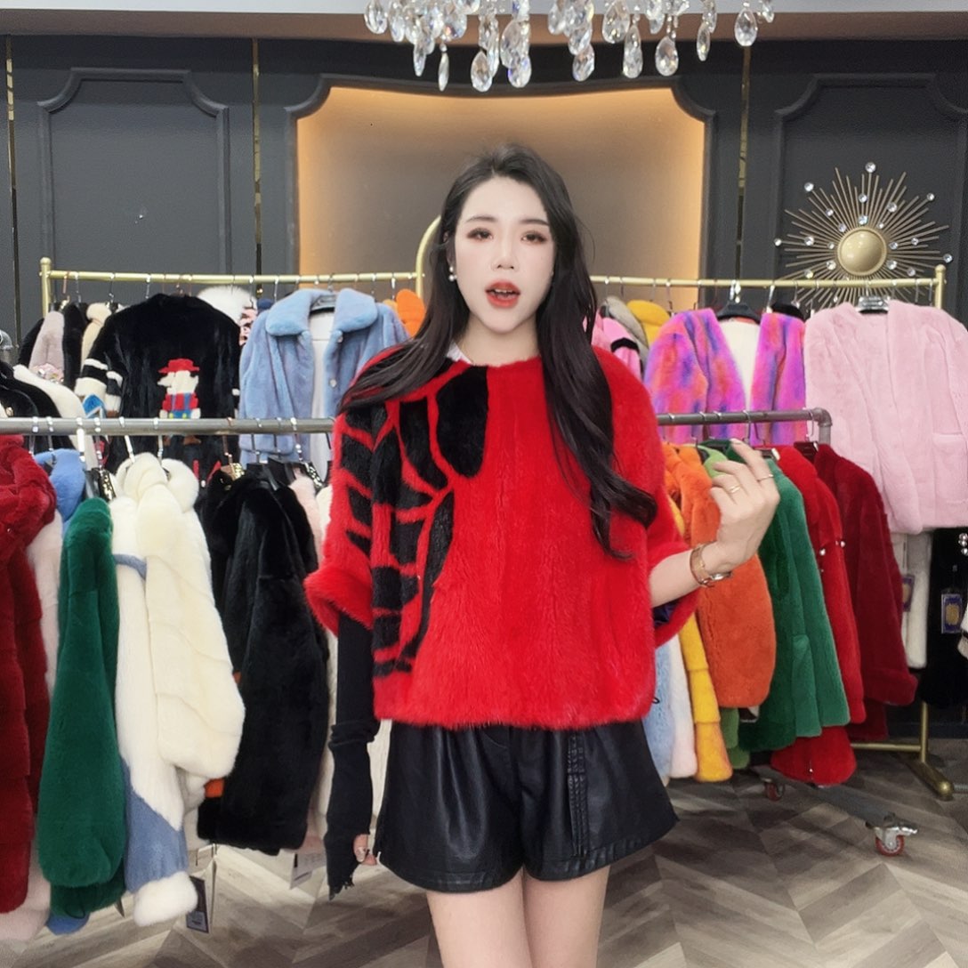 冬季新款时尚水貂