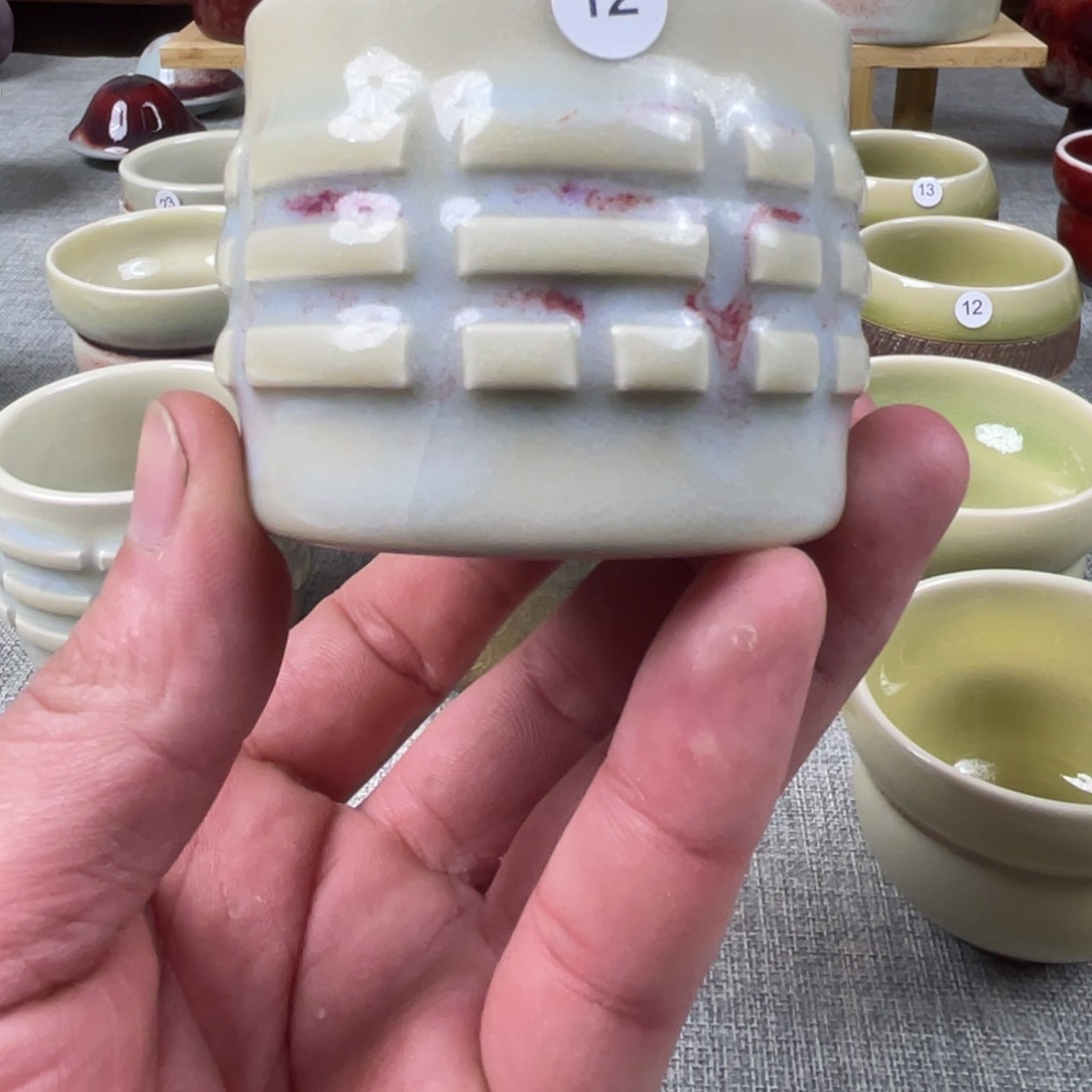 瓷片纯手工……纯手工制作……