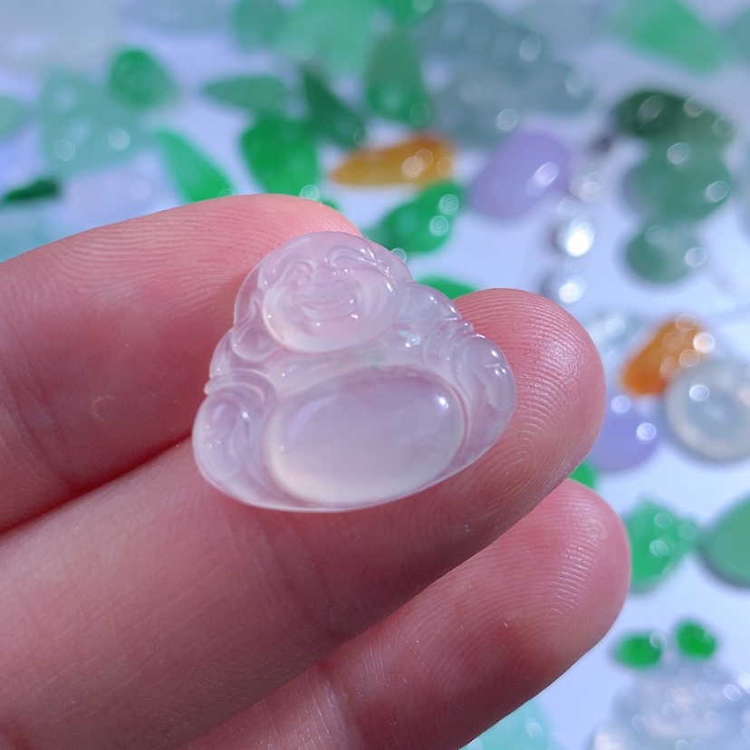 【闪购商品】翡翠颈饰未镶嵌缅甸A货翡翠