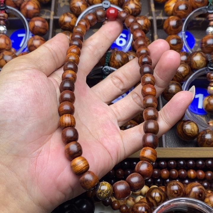 黄花梨/降香黄檀手串/手链10×11手持双圈